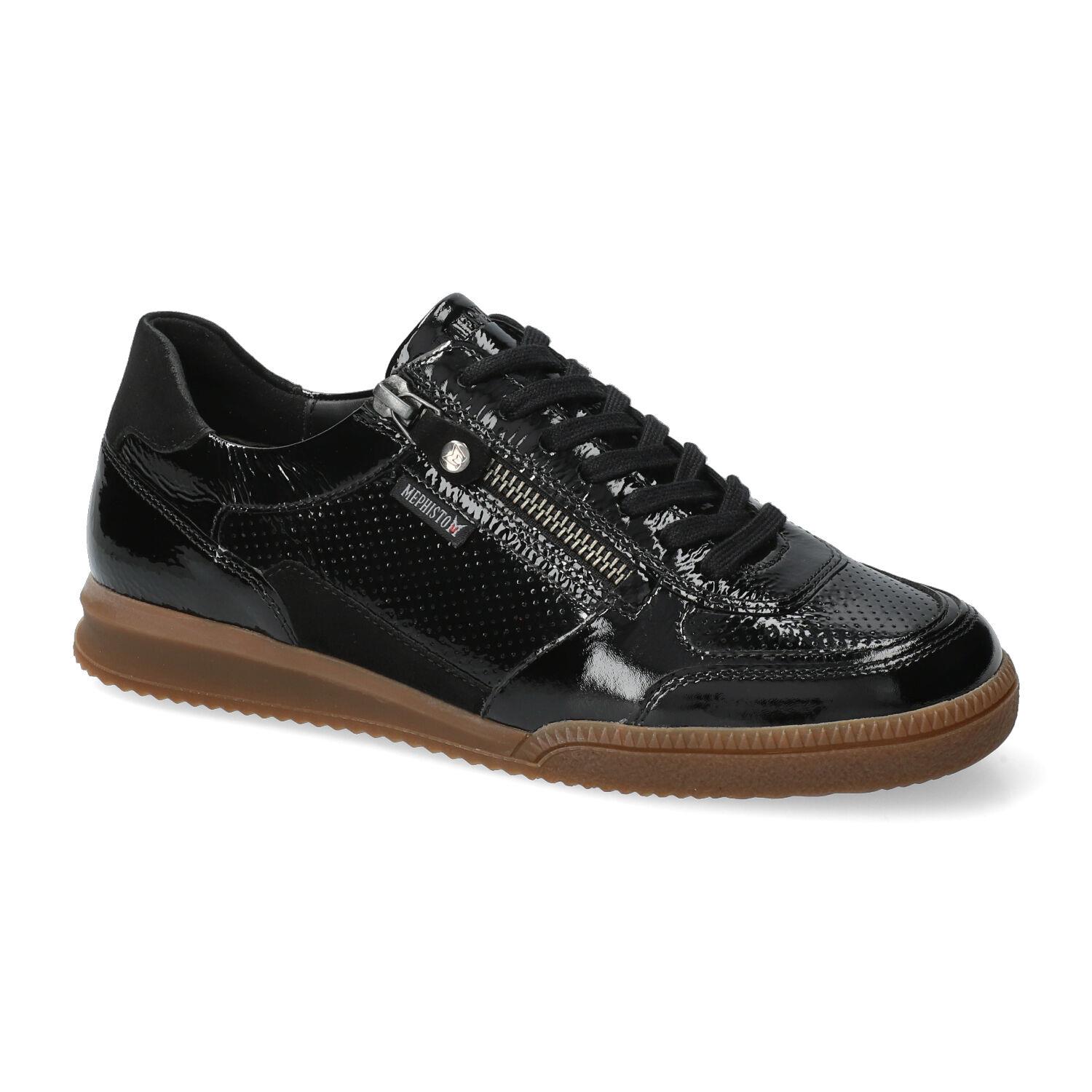 lacets femme modèle Walie noir - Mephisto